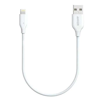 کابل تبدیل USB به لایتنینگ انکر مدل A8114 PowerLine طول 0.3 متر